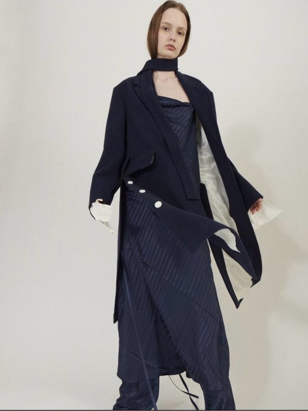 OLD CELINE Phoebe Philo Wrap Apron Skirt NWOT RARE
